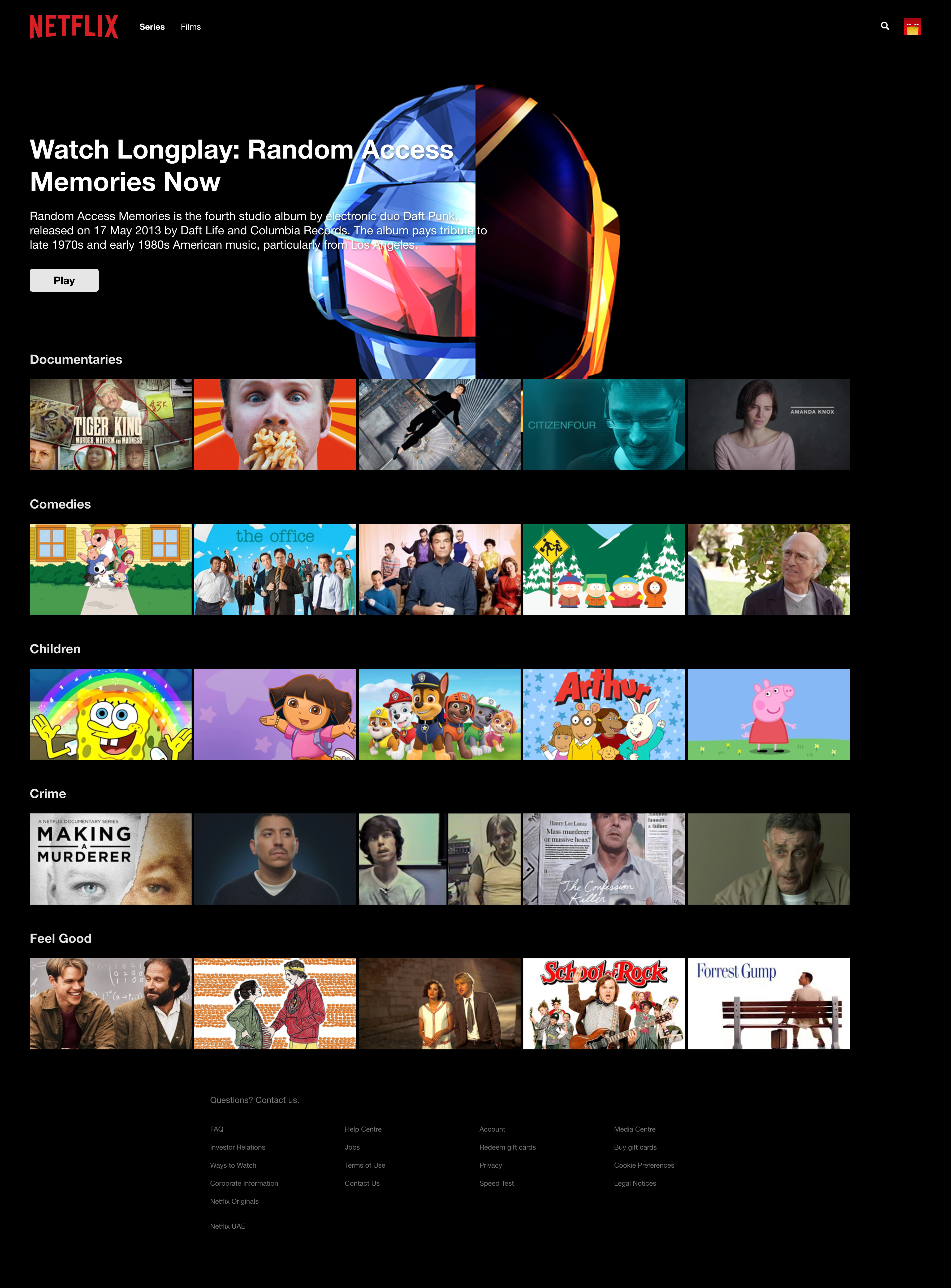 Clone de Netflix - Développé par Zayidu